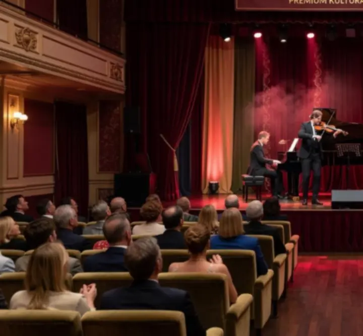 Élő koncert színpad fényei