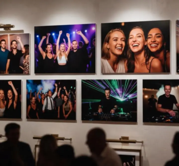 Party fotógaléria válogatás táncoló vendégekről és fényekről